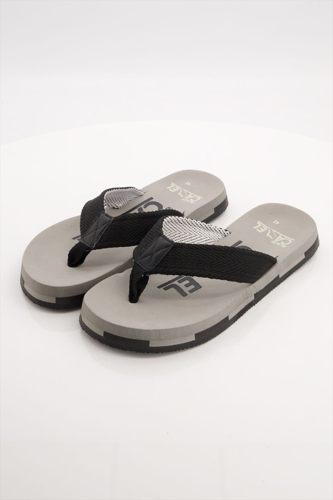 Men Strider Grey & White Flip Flop