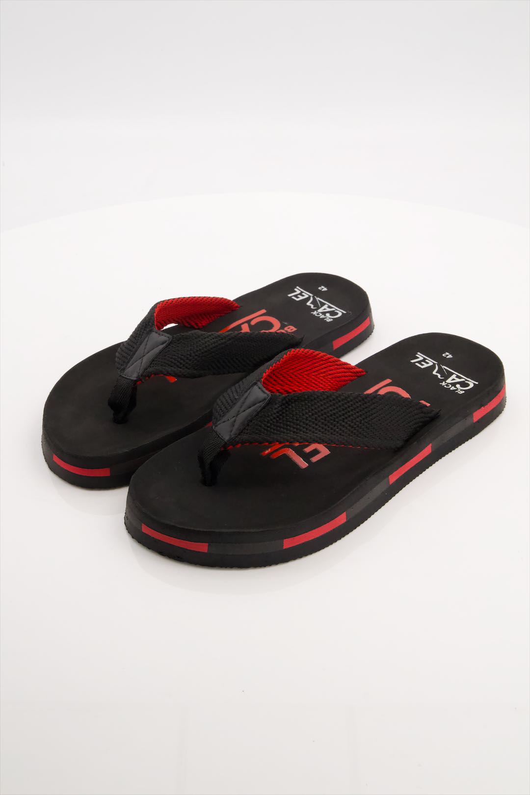 Men Strider Black Flip Flop