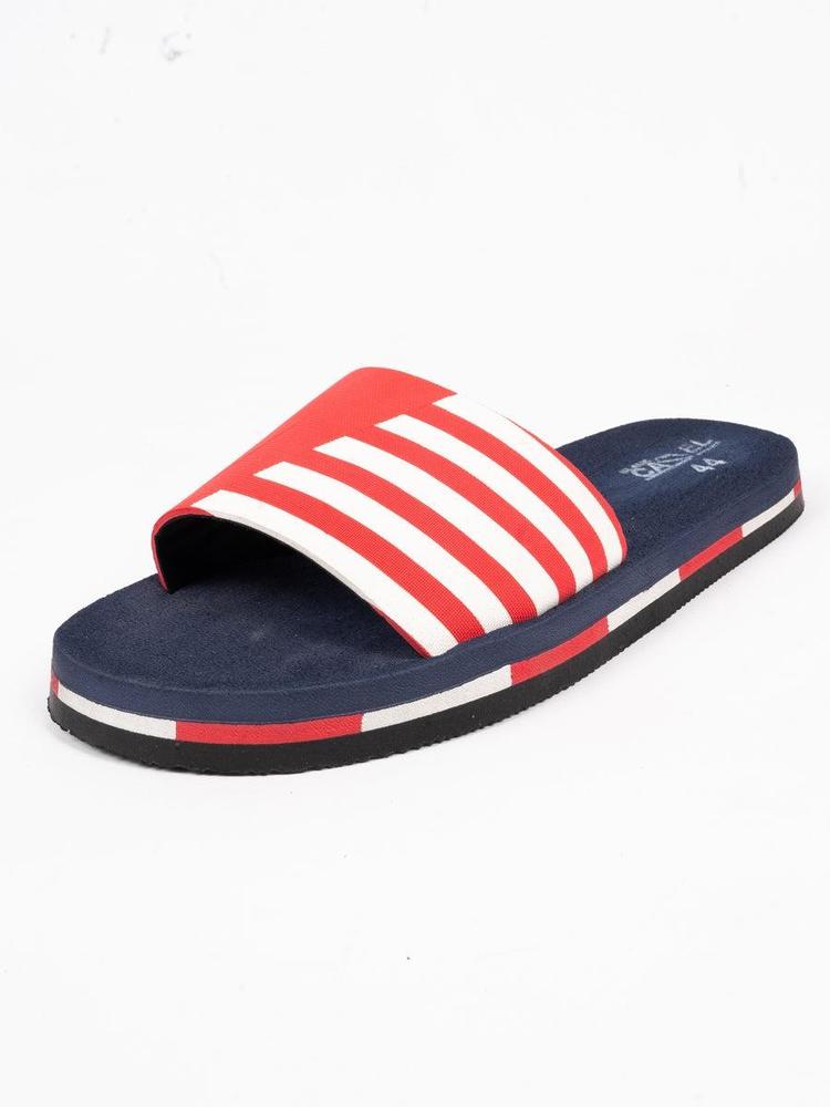 Black Camel Eva SlidesLine Style Slide-Navy