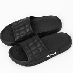 Men's Casual EVA Slide Slippers - Balmain_Black