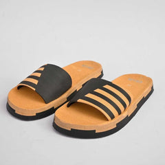 Black Camel Eva SlidesLine Style Slide-Brown