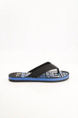 Black Camel 008 Comfort Flip Flop, Blue
