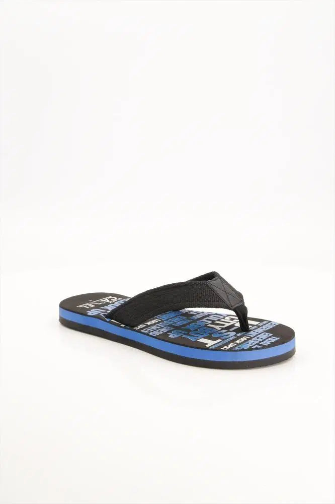 Black Camel 008 Comfort Flip Flop, Blue
