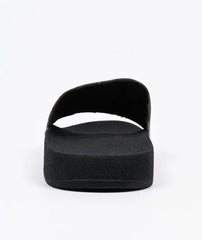Black Camel Tassel Slide Slipper For Men Black