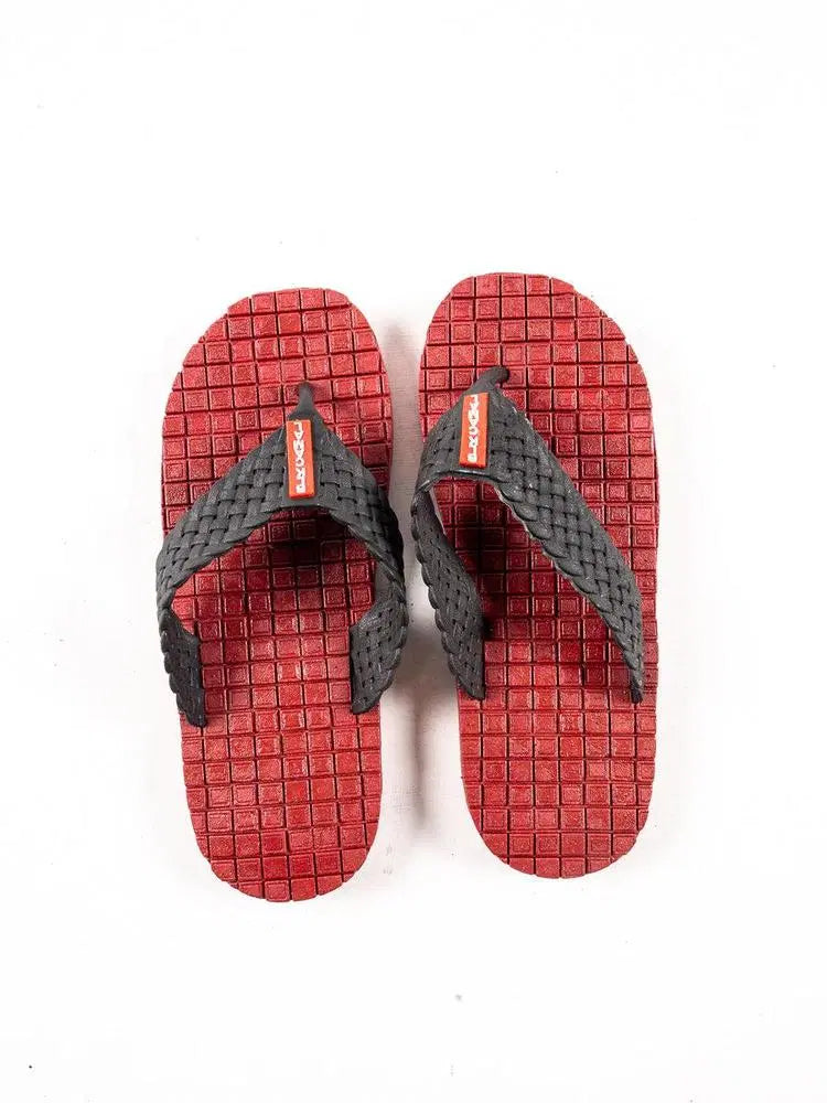 Black Camel - Medicated Slippers, Red