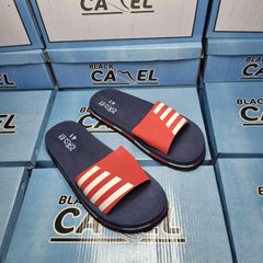Black Camel Eva SlidesLine Style Slide-Navy